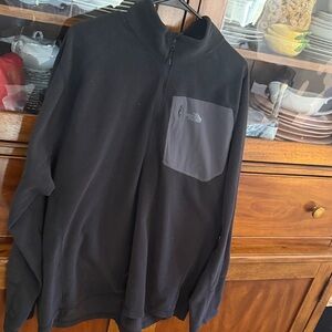 The North Face Black and Gray Pullover